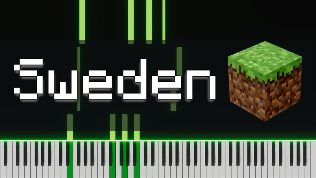 Sweden - C418 (Minecraft) | Piano Tutorial