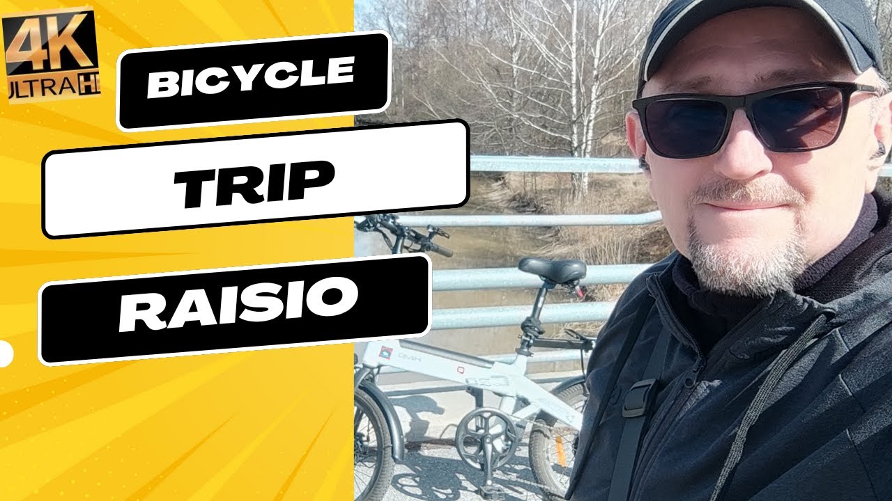 Raisio,Finland 🇫🇮   Bicycle🚴🏻‍♀️ Trip ⛅️  4K 60fps HDR Drone
