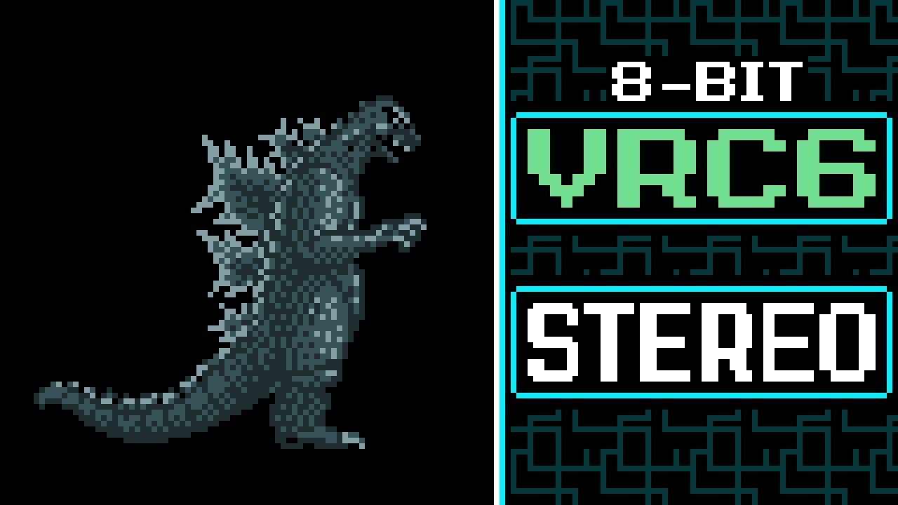 Godzilla's Theme [8-Bit, VRC6, Stereo] | 고질라 테마곡 [8비트, 스테레오]