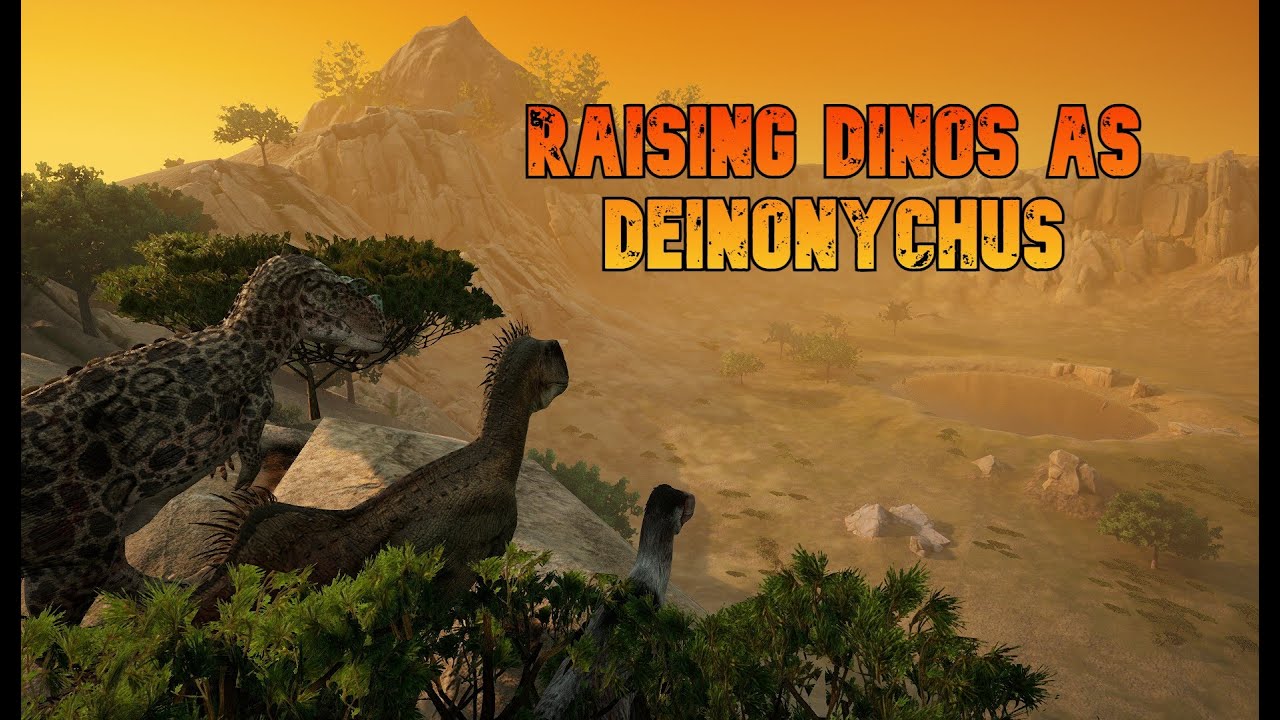 Raising Dinos as Deinonychus! | Path of Titans Gondwa 🌊