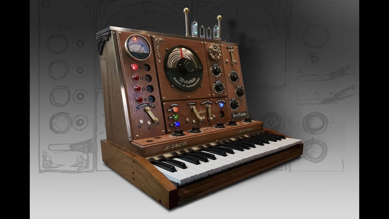 Steampunk Synthesizer SynTesla