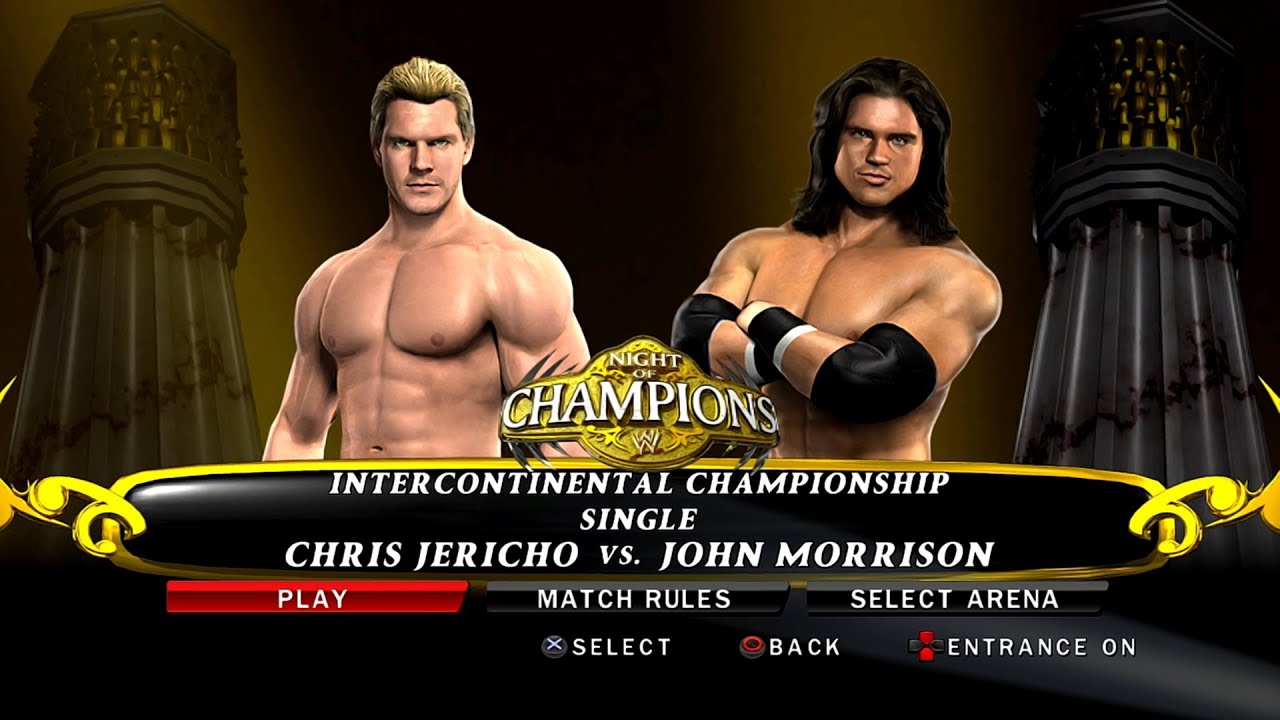 WWE SmackDown VS Raw 2010 PS3 - Chris Jericho VS John Morrison [2K][mClassic]