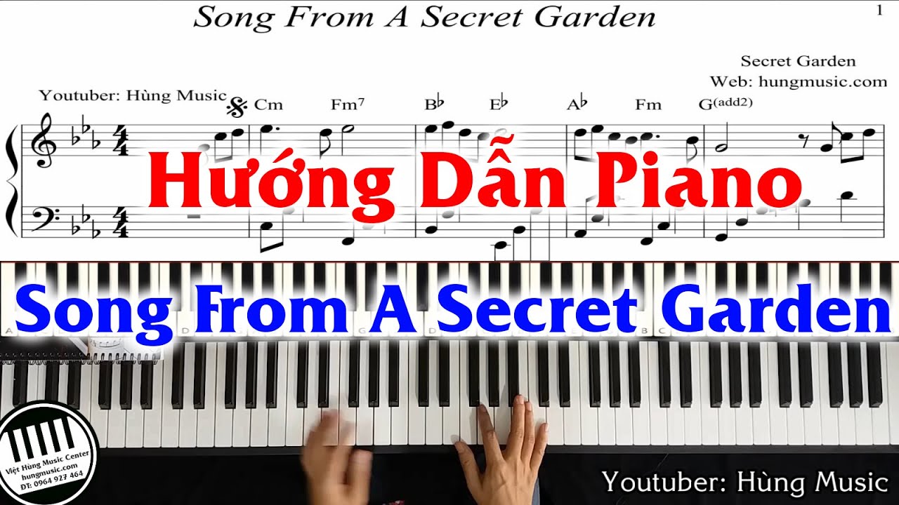 Hướng Dẫn Song From A Secret Garden - Hướng Dẫn Piano