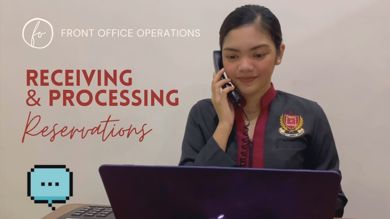 HANDLING RESERVATION CALLS | Front Office Operations | Hotel Demo