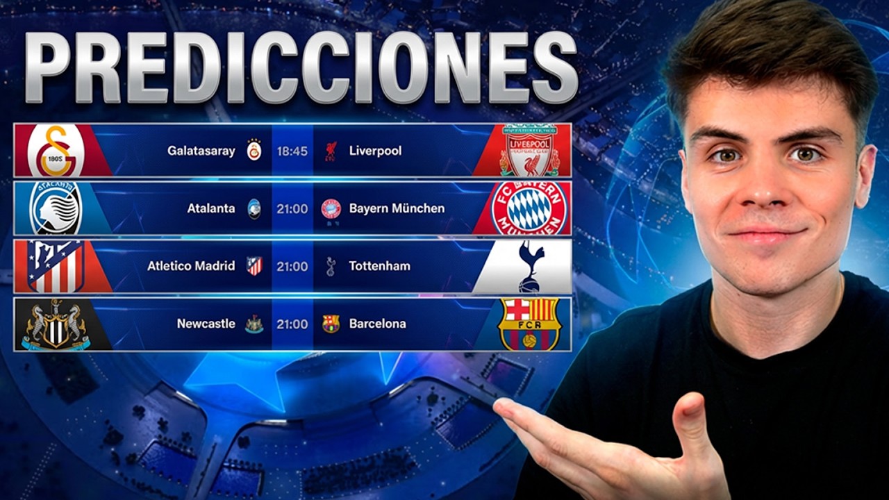 MI PREDICCION de Octavos de Champions HOY