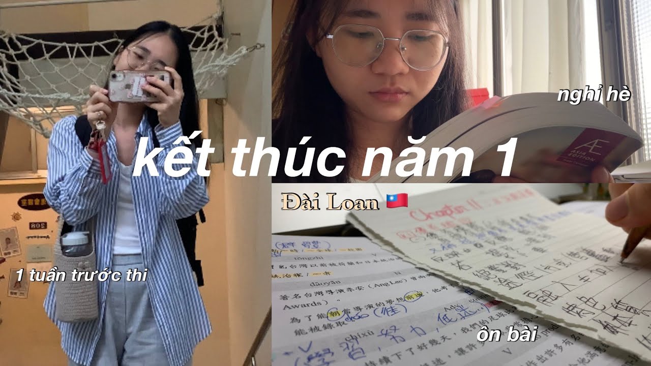 HÀNH TRÌNH DU HỌC ĐÀI | Mình đã kết thúc năm 1 📚🇹🇼✨ | my huynh here