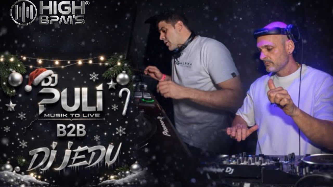 DJ PULI B2B DJ JEDU - ESPECIAL MAKINA NAVIDAD 2025