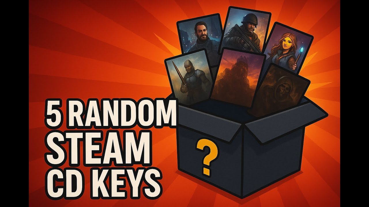 💥 We Bought 5 RANDOM Steam Keys&hellip; What Did We Get?! 😱🎮 #steam  #gaming  #mystery  #bundle  #pcgames