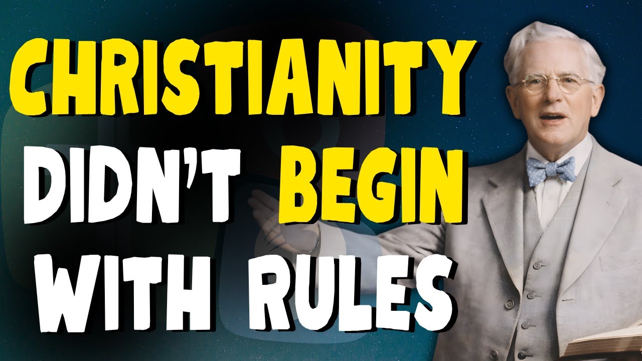 Christianity Didn’t Begin With BEHAVIOR—It Began With a NEW CREATION