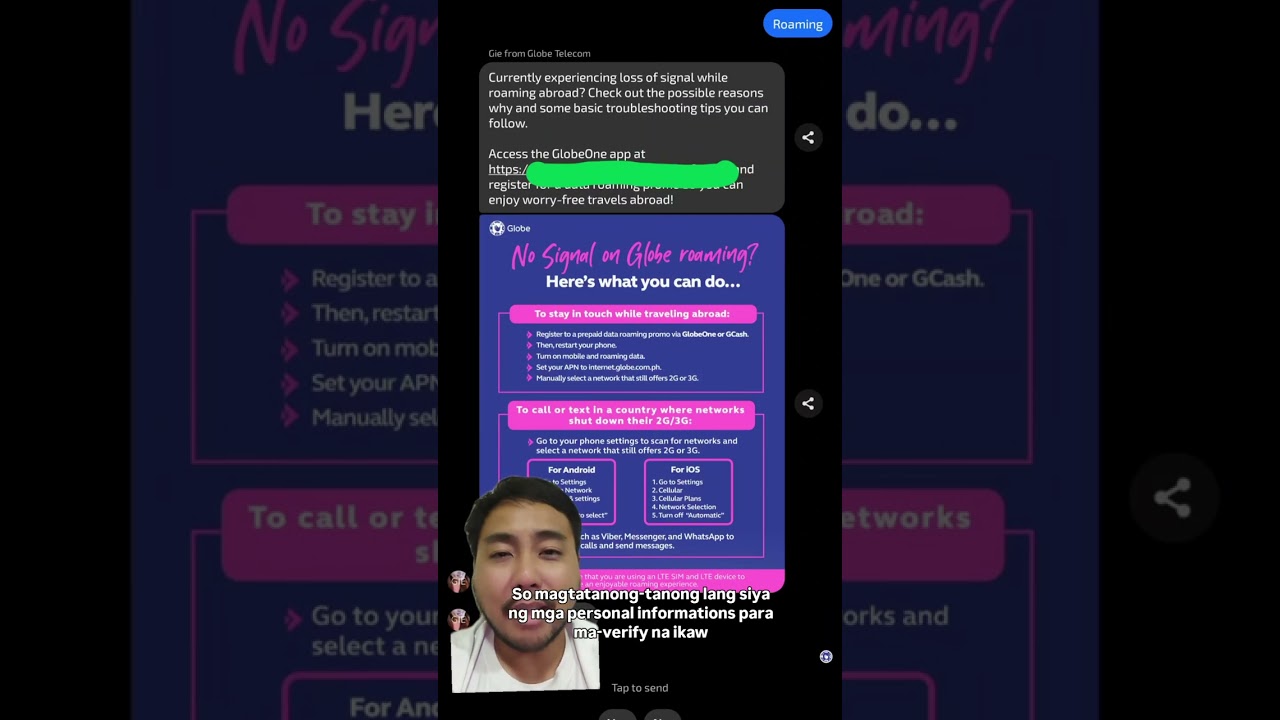 Paano I-Activate ang Globe Roaming SIM para sa OFWs | Step-by-Step Guide 2025