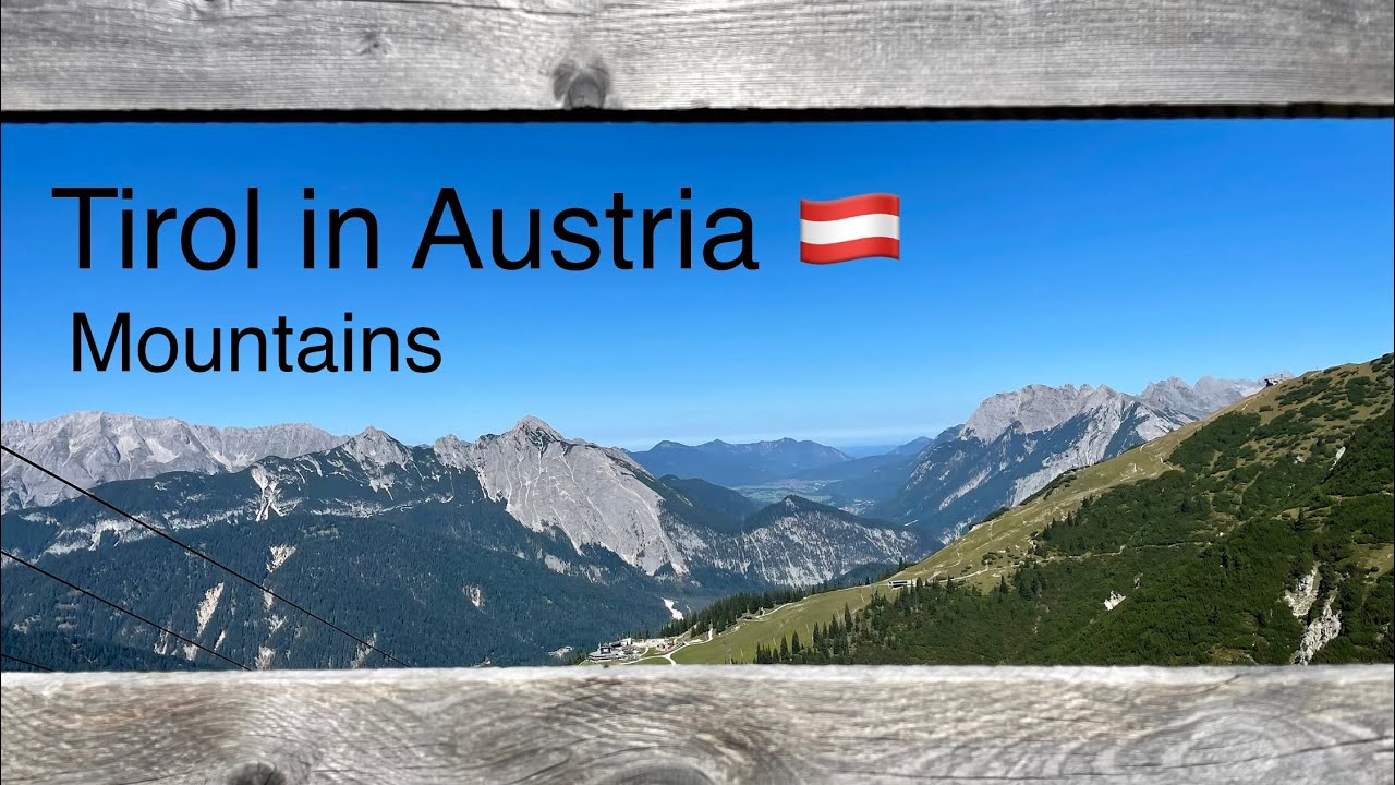 Wandering in Mountains of Tirol, Austria 🇦🇹 【4K】