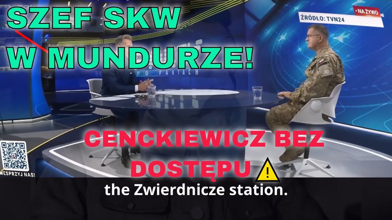 Szef SKW w mundurze! Cenckiewicz bez dostępu do tajemnic 🇵🇱