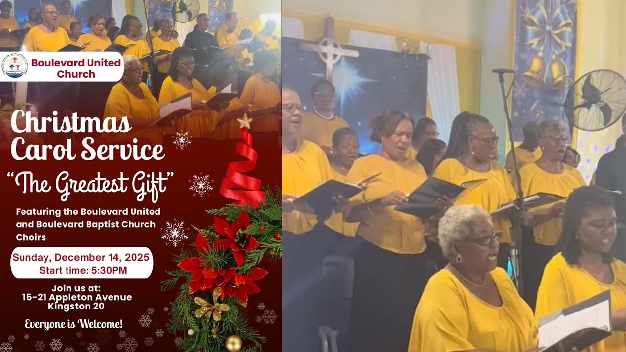 The Boulevard United Church Carol Service 2025: The Greatest Gift
