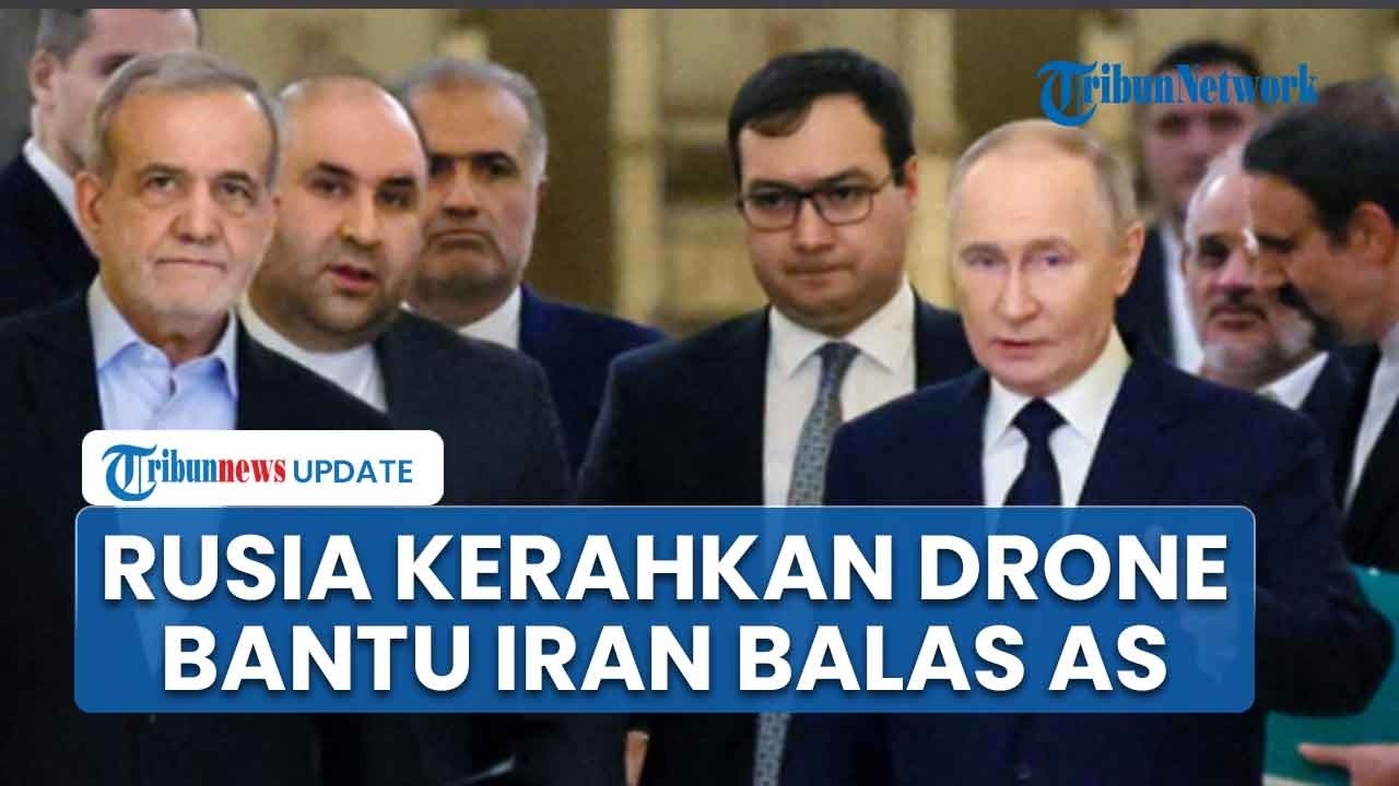 Rusia Bantu Balas Dendam Iran! Kerahkan Drone dan Citra Satelit Canggih yang Sulit bagi AS & Israel