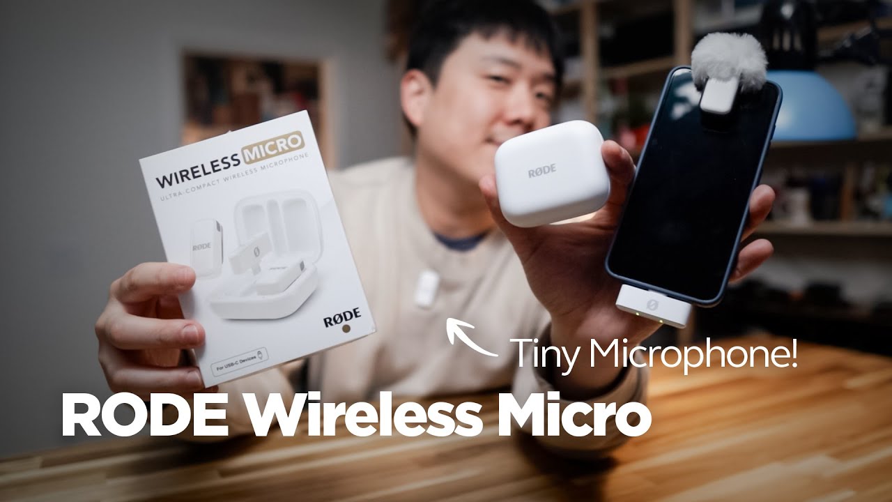 RODE Wireless Micro - Tiny Microphone Unboxing & Testing
