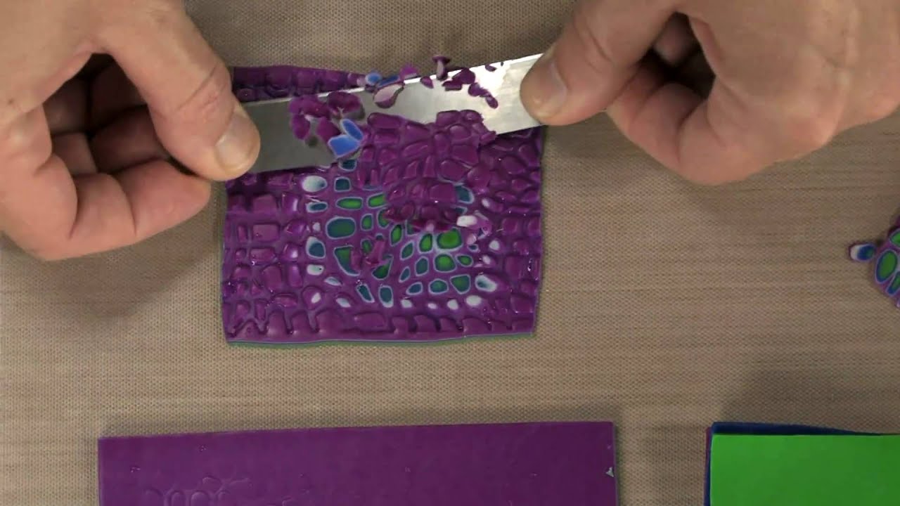 Sculpey Polymer Clay - the Mokume Gane Technique