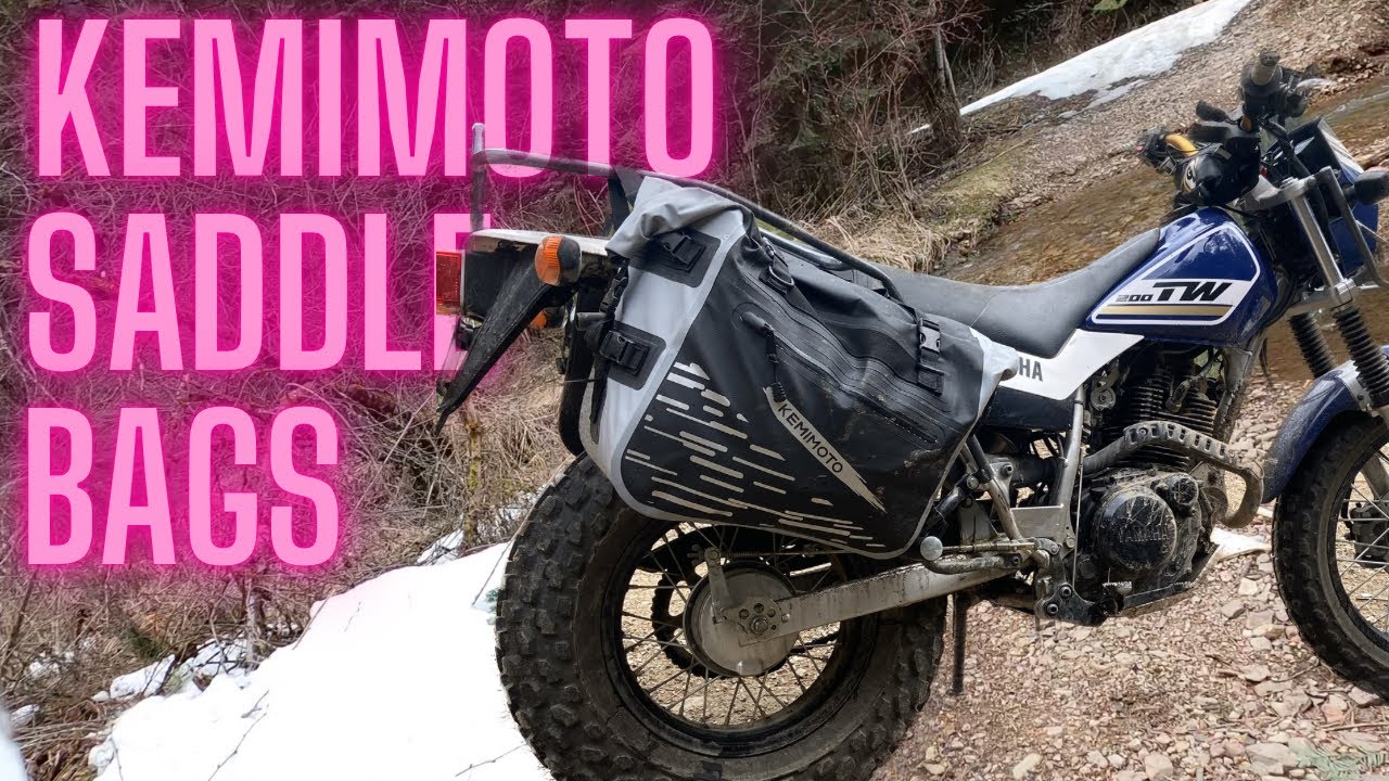 Kemimoto Saddle Bags | Waterproof and Affordable!