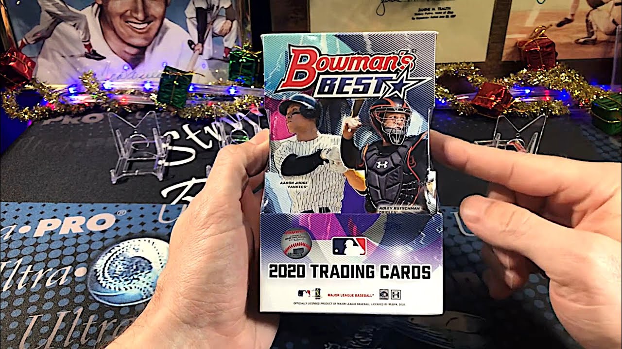 NEW RELEASE!!! 2020 Bowman's Best Baseball Cards Box Opening!
