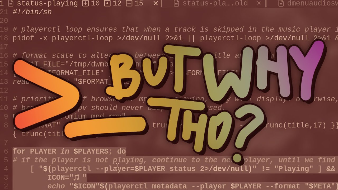 why I choose the terminal over graphic applications