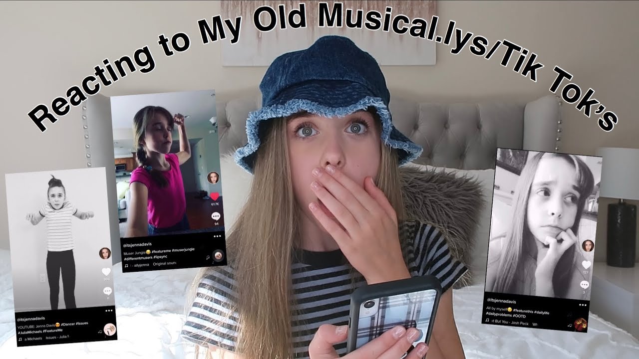 Reacting to my old musical.lys! *embarrassing*