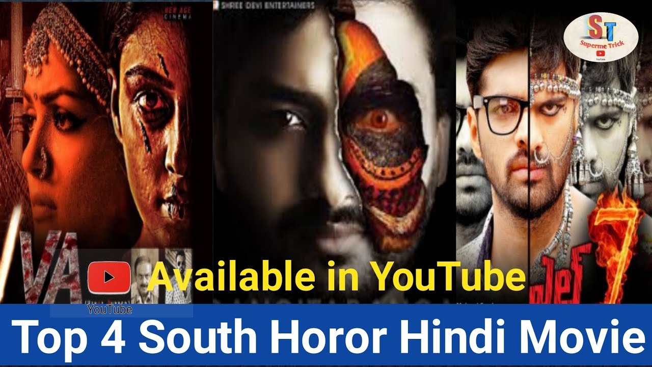 Top4 South Horor Hindi Movie best Horor Hindi dubbed movie #Southhindidub