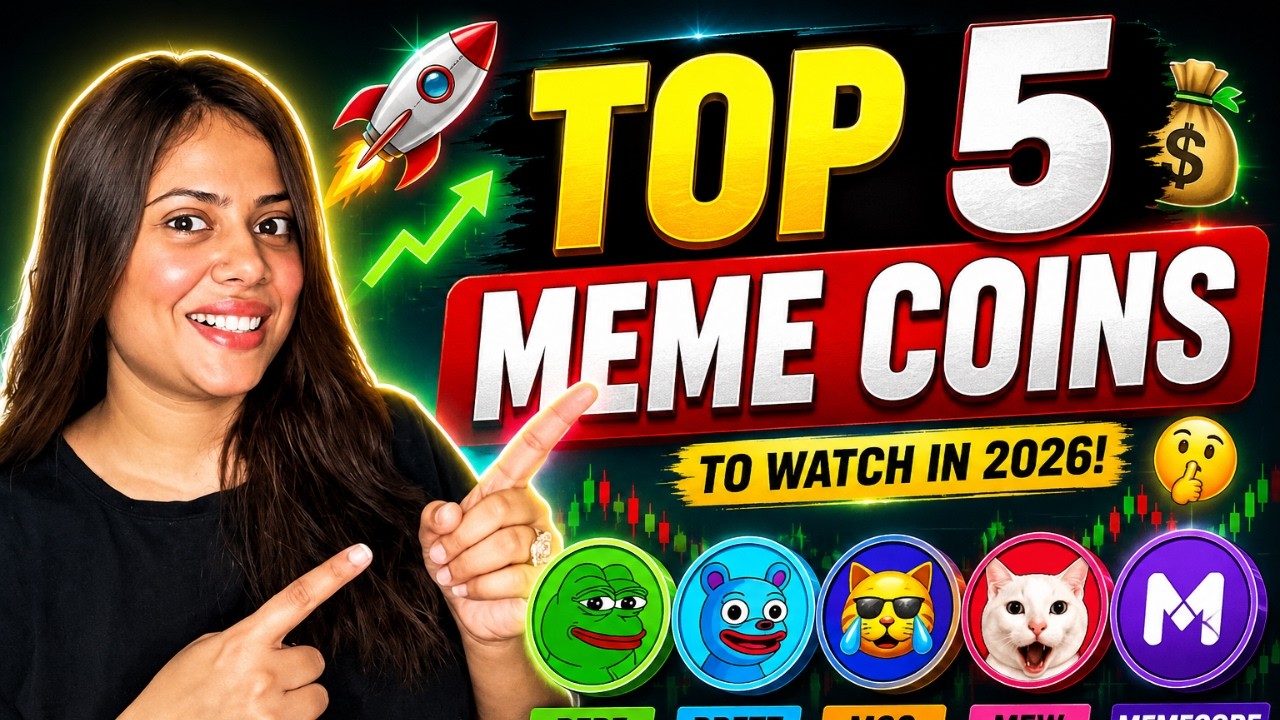 Top 5 Meme Coins to Watch in 2026 🔥