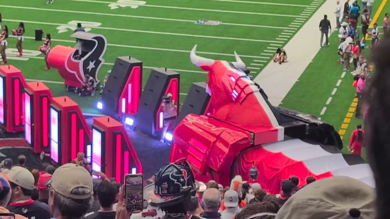 Houston Texans Vs. Denver Broncos 11/2/2025 Texans Intro (My first time ever watching them at Home) 