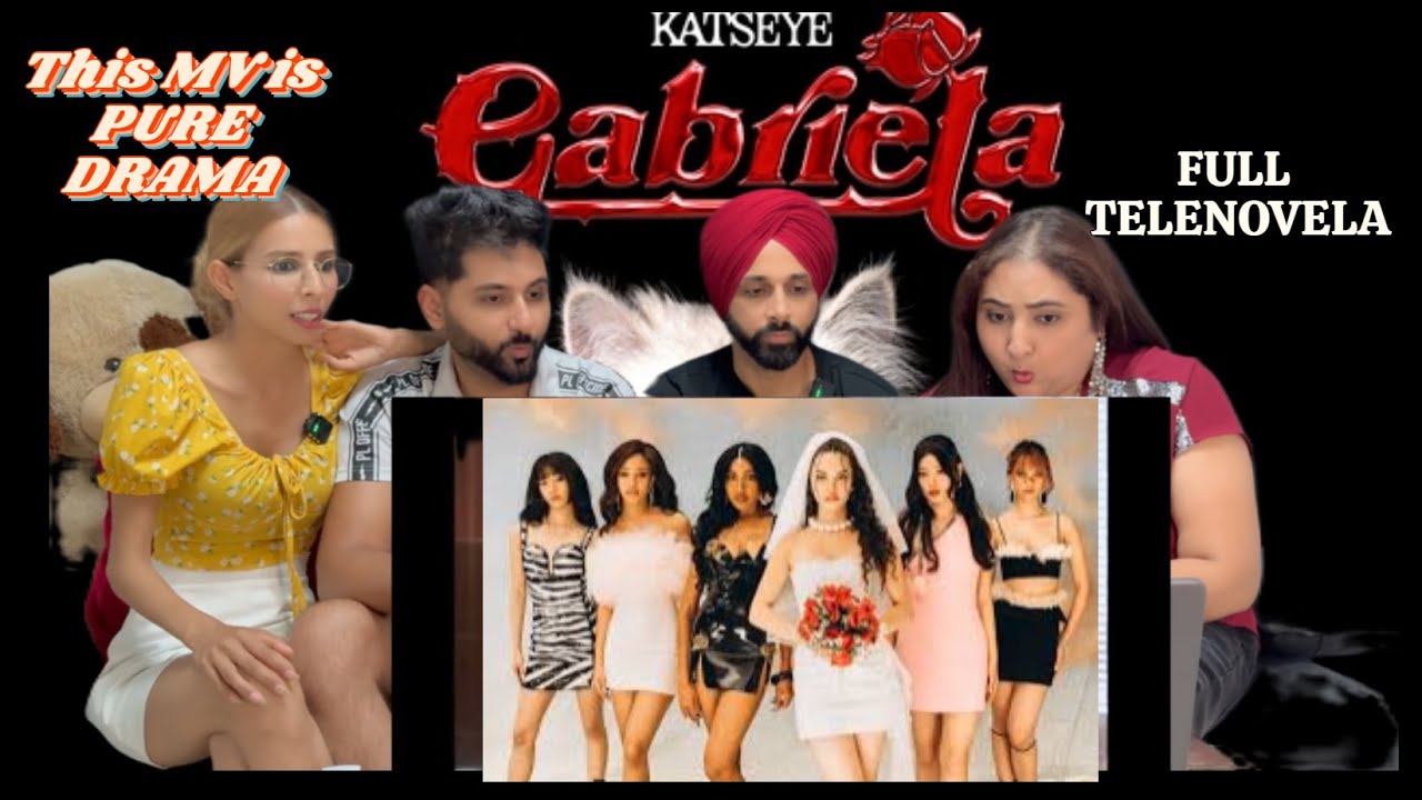 First time reaction on Katseye Gabriela