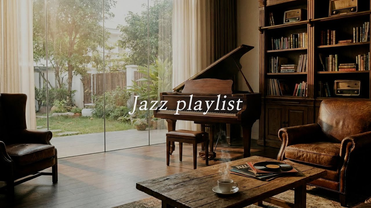 [playlist] 기분 좋은 아침을 여는 맑은 피아노 재즈 ☕ 하루를 행복하게 시작하는 모닝 재즈