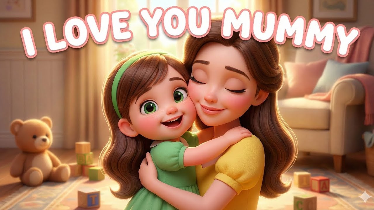 I Love You Mummy ❤️ | Sweet Family Song for Kids | 3D Animation/Nursery rhymes 