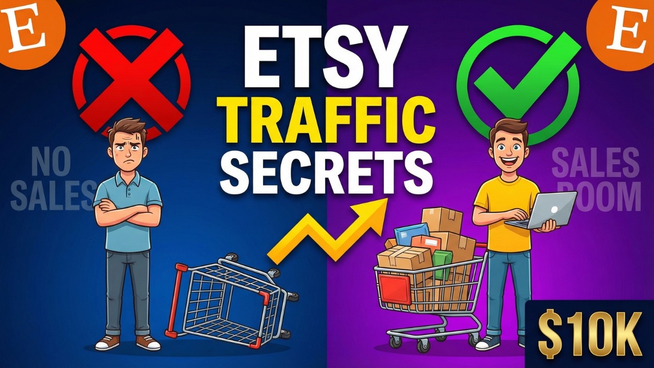 Etsy Traffic Secrets: Build a $10K Store Without Ads | EverBee