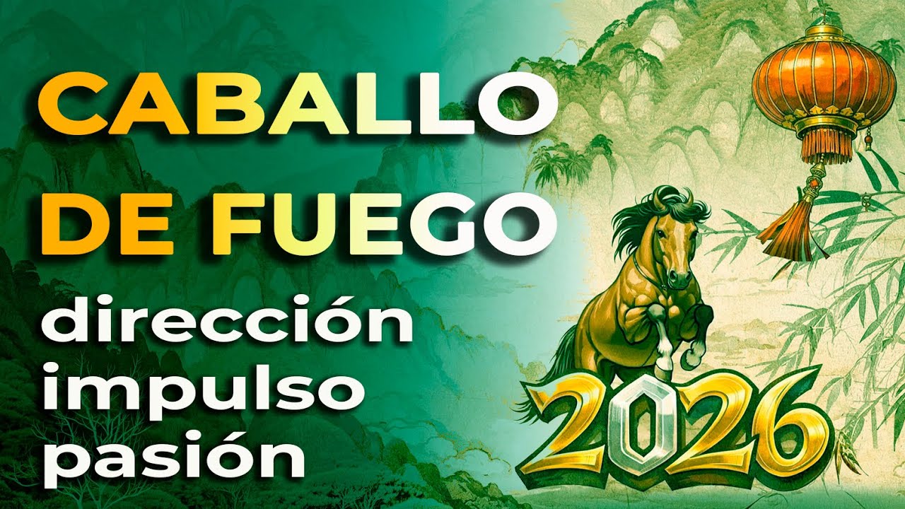 AÑO NUEVO CHINO 2026: La Energía del Caballo de Fuego y Cómo Usarla a tu Favor.  #añonuevochino
