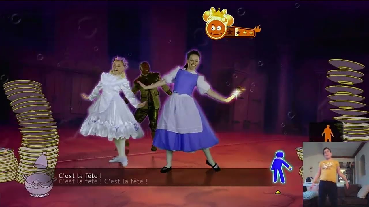 Just Dance Disney party sur Xbox360 par Tristan l'autiste gamer