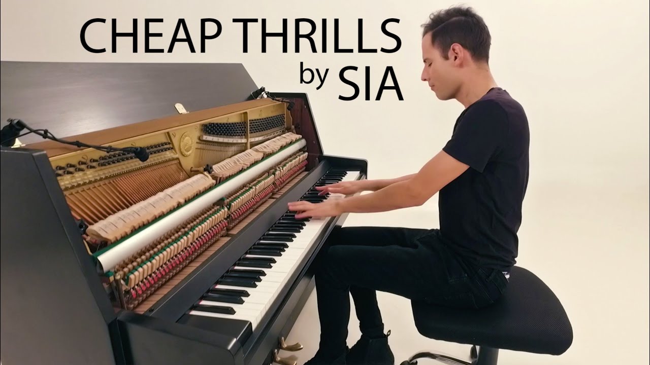 Sia - Cheap Thrills | Piano Cover - Peter Bence