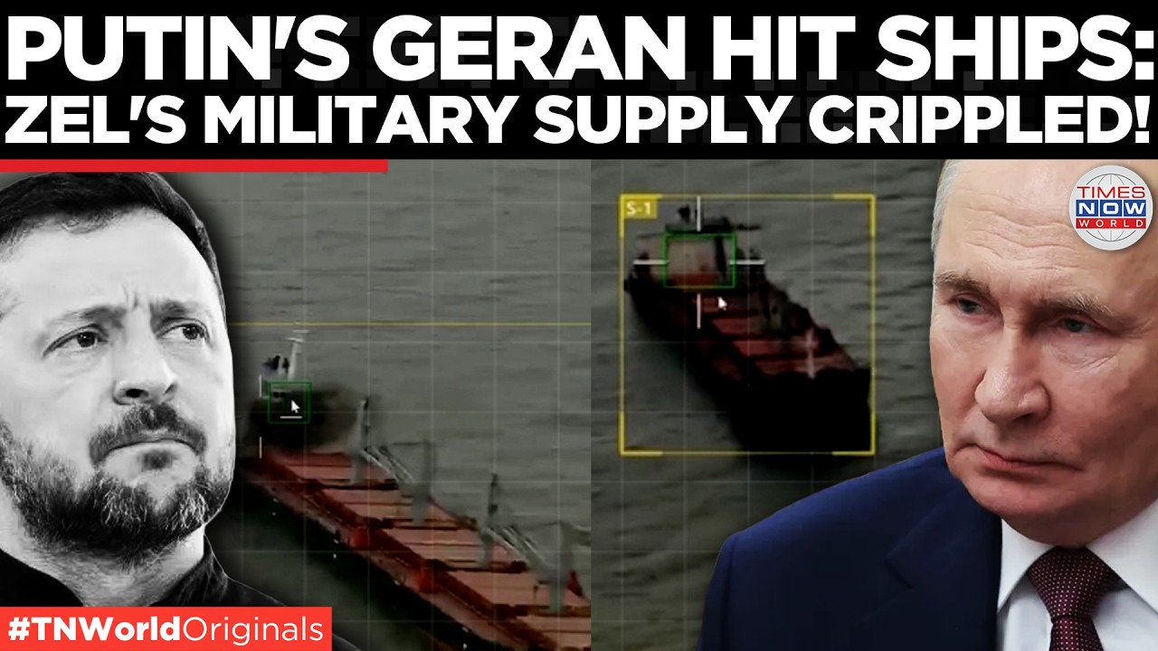 Ukraine's Black Sea Logistics Hit as Russian Geran Drones Strike Ports in Chernomorsk & Nikolayev!