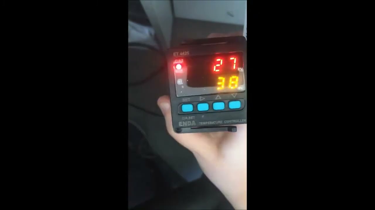 ENDA ET4420 PT100 DEĞER OKUMA SET DEĞERİ GİRME