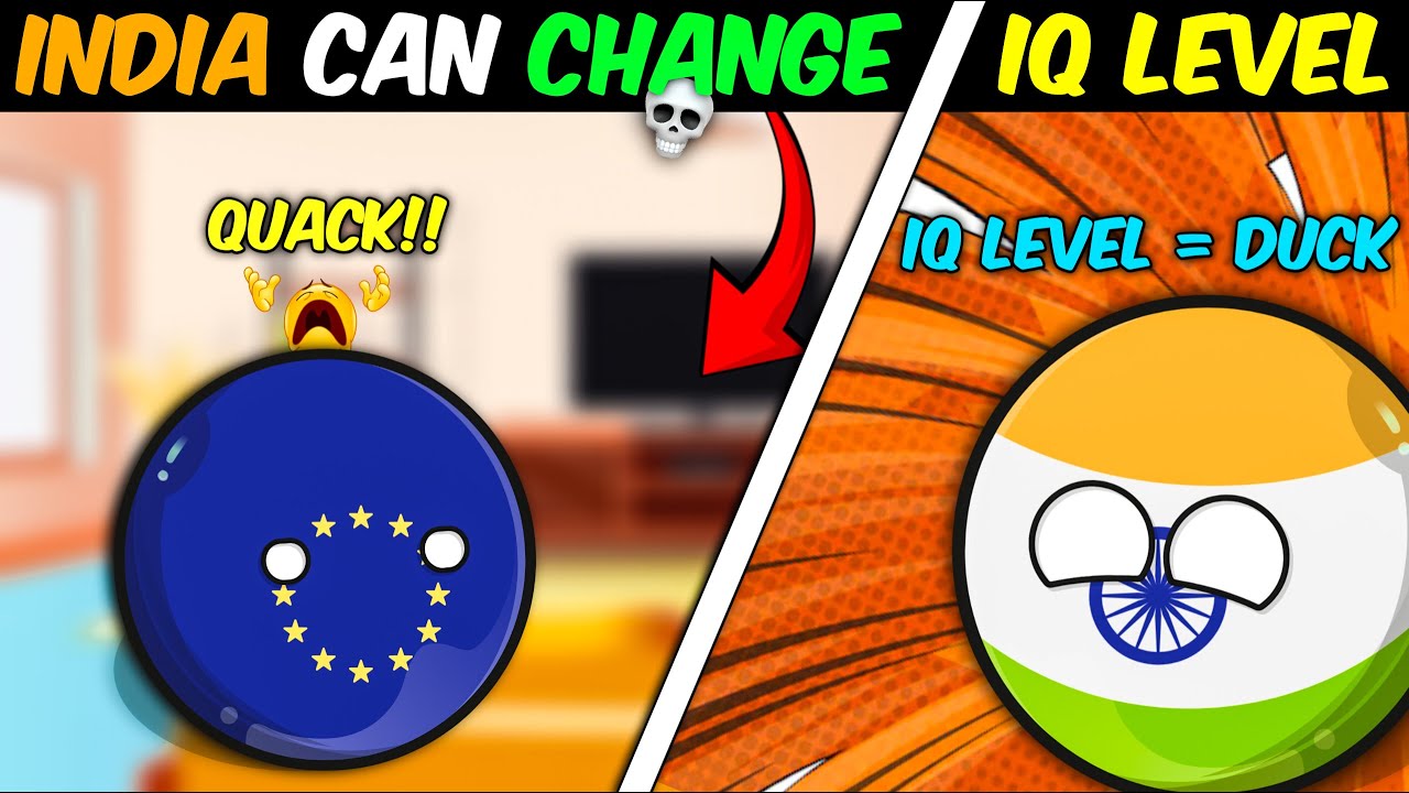 Когда индийский Countryball может изменить IQ 😱💀 | Тролль Countryball!? (Ч1)