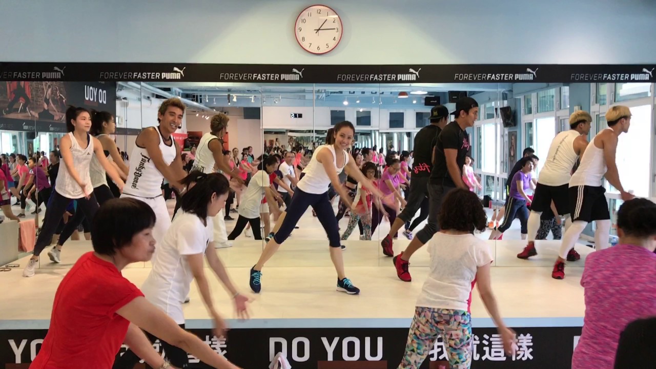 潘若迪＆星級教練團隊＿FunkyDance 上課直播   Live-streamed Fitness dance class - 2017 JULY_by Eddie Pan