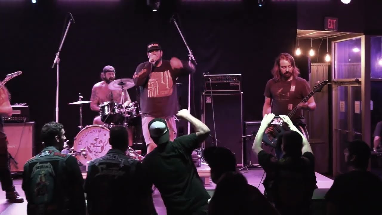 Manic Outburst performing Lesson in Violence filmed by NYC Metal Scene at Debonair Music Hall in NJ