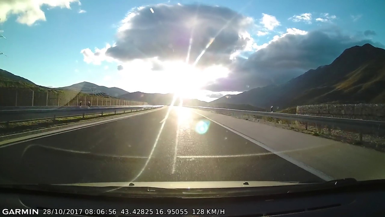 DRIVE #014: Dugopolje-Ploče (Croatia) (timelapse 4x) *Read Description*
