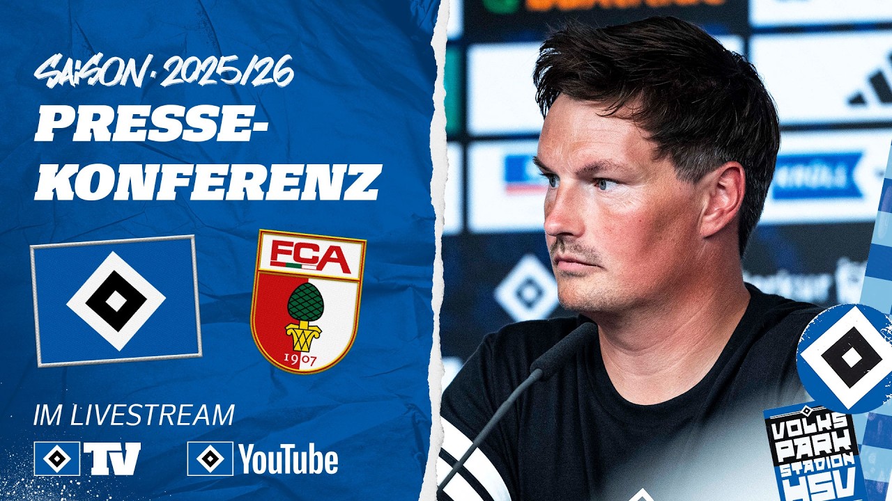 RE-LIVE: PRESSEKONFERENZ MIT MERLIN POLZIN | HSV vs. FCA