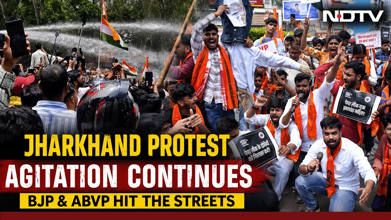 Jharkhand Protest News | Ranchi Students' Protest Enters 18th Day; BJP Bandh, ABVP Workers Detained