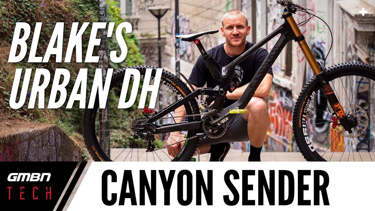 Blakes Canyon Sender Downhill Pro Bike | Valparaiso Cerro Abajo Urban DH Race Bike