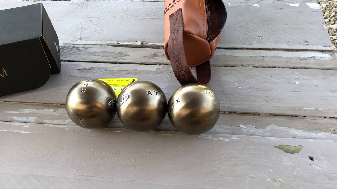 Pétanque : nouvelles boules Obut ATX