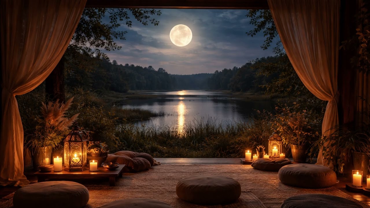 Under the Full Moon | Warm Ambient Music for Deep Rest (30m)