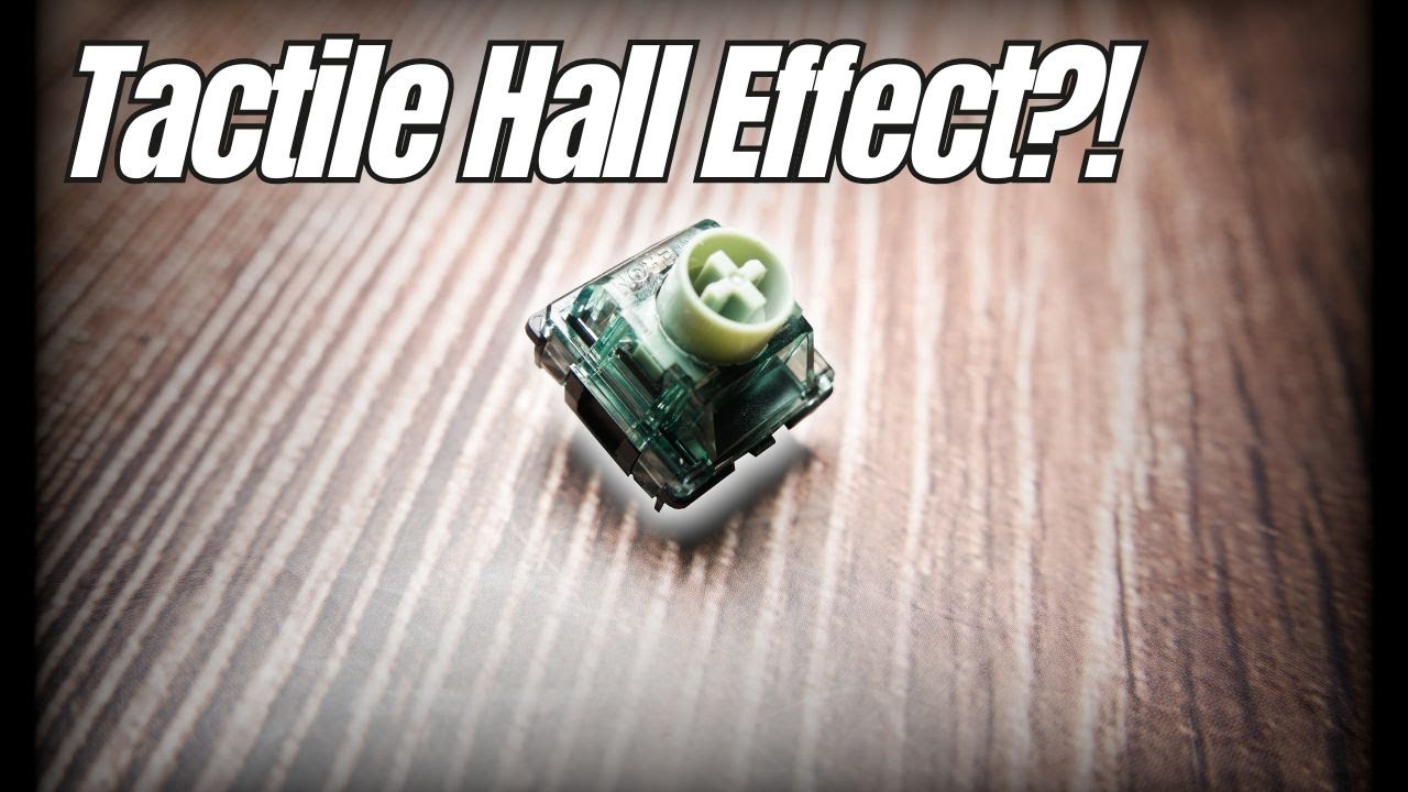 Может ли тактильный эффект работать на эффект Холла? Gateron Magnetic Jade Emerald Heavy Tactile