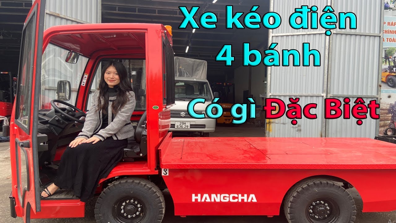 Xe Kéo Hàng Điện 4 Bánh Có Những Điểm Gì Đặc Biệt
