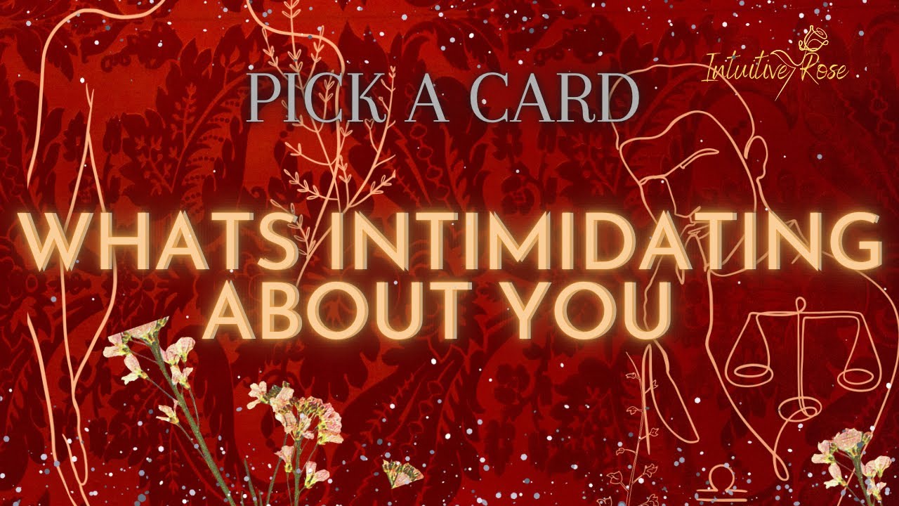 PICK A CARD ~ WHY ARE PEOPLE INTIMIDATED BY YOU  🫣😍🦋🐚🌛🦜✨