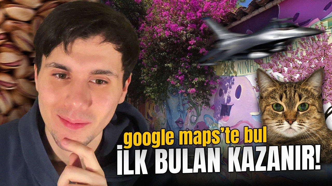Google Maps'te Sizden Gelen Nesneleri İlk Bulan Kazanır! | GeoBingo Türkçe
