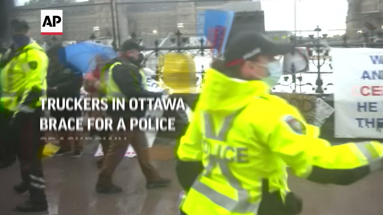 Truckers in Ottawa brace for a police crackdown